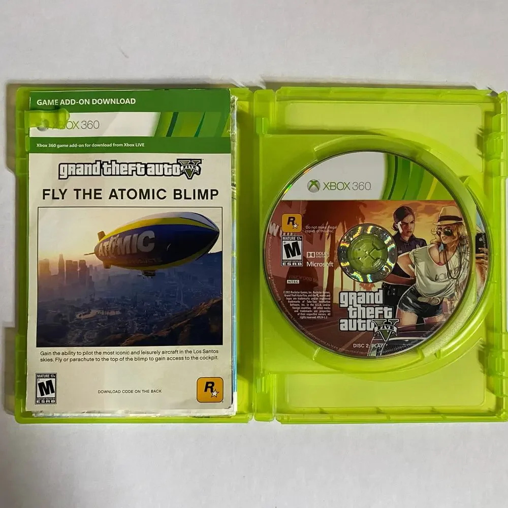 Xbox 360 Grand Theft Auto V